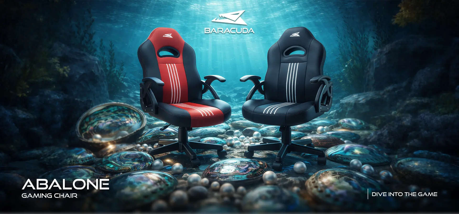 Abalone gaming chair