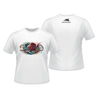 BARACUDA PROMO T-SHIRT CORAL Bijela