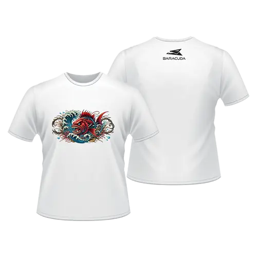 BARACUDA PROMO T-SHIRT Bijela S CORAL