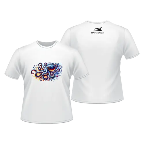 BARACUDA PROMO T-SHIRT Bijela S OCTOPUS